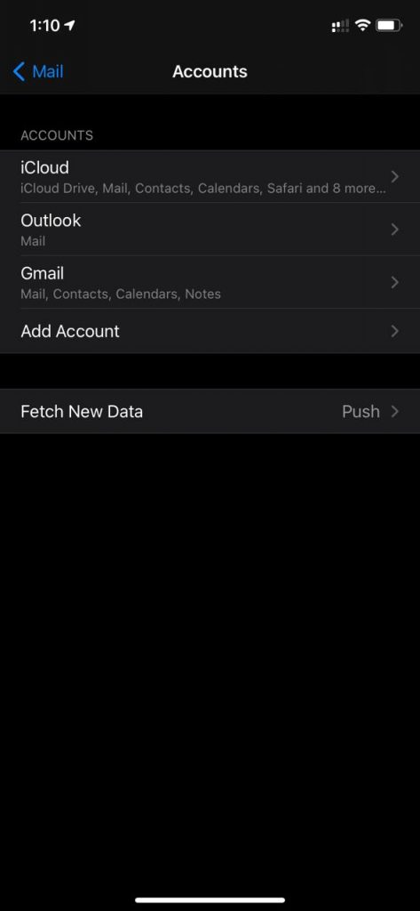 Configuring your Mobile Email Client