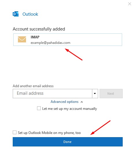 Conclude the process